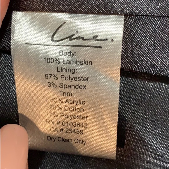 Line Leather Jacket - Picture 4 of 9